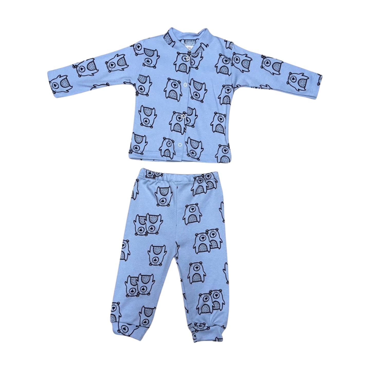 Alt Üst Hamster Baskılı Pijama Takımı