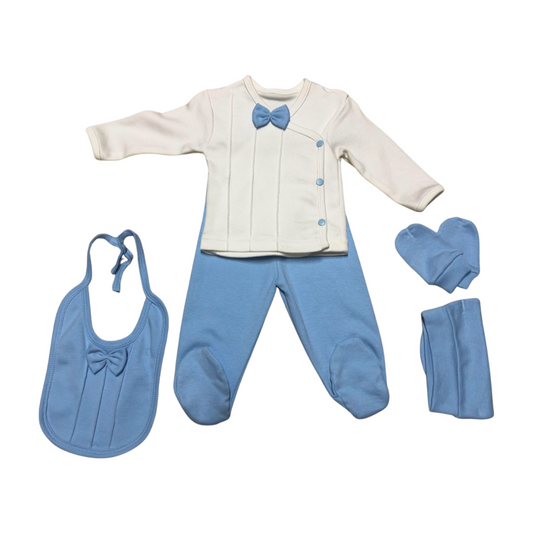 Beşli Papyonlu Takım Set